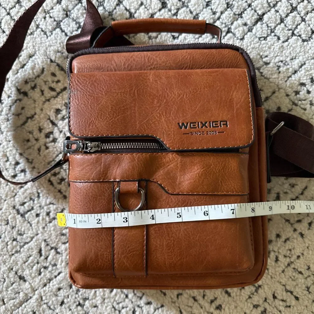 Weixier Small Shoulder Bag Leather Crossbody Purse Satchel NEW